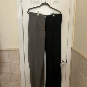 Uniqlo Women's Maternity Cropped Pants (Two Pairs)